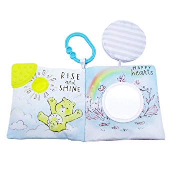 Soft Book for Babies - Teether Toy with Clip