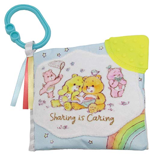 Soft Book for Babies - Teether Toy with Clip